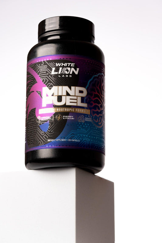 Jar of MindFuel Nootropic Blend supplement